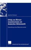 Erfolg von Börsenneuemissionen am deutschen Aktienmarkt