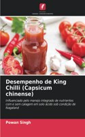 Desempenho de King Chilli (Capsicum chinense)