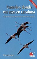 Cuando y donde ver aves en Cataluna