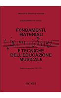 FONDAMENTI MATERIALI E TECNICHE DELLEDUC