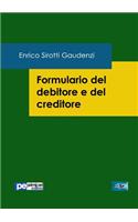 Formulario del debitore e del creditore
