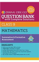 Oswaal CBSE CCE Question Bank with Complete Solutions for Class 9 Term I (April to Sep. 2016) Mathematics