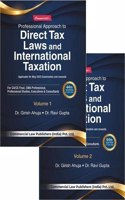 Professional Approach to Direct Tax Laws & International Taxation (Set of 2 Vols.)