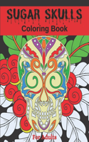 Sugar Skulls Coloring Book For Adults