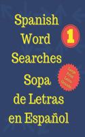 Spanish Word Searches Sopa de Letras en Español
