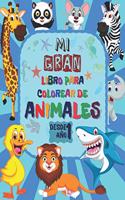 Mi Gran Libro Para Colorear De Animales