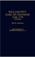 William Pitt, Earl of Chatham, 1708-1778