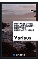 Messages of the men and religion foreward movement, Vol. I