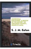 Centennial Discourse