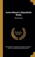 Justus Moeser's Sämmtliche Werke