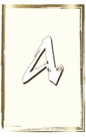 A Men's Monogrammed Gratitude Journal