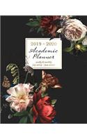 2019-2020 Academic Planner Weekly & Monthly July 2019 - June 2020