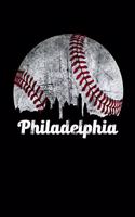 Philadelphia: Cute Baseball Gifts for Philadelphia Fans (Blank Lined Philly Journal)