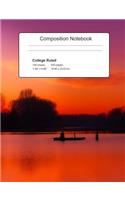 Composition Notebook, College Ruled: Fishing, Bass, & Trout