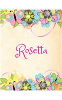 Rosetta: Personalized Name Journal Composition Notebook
