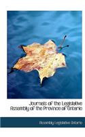 Journals of the Legislative Assembly of the Province of Ontario