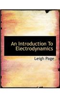 An Introduction to Electrodynamics