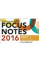 Wiley CIAexcel Exam Review 2016 Focus Notes: Internal Audit Basics