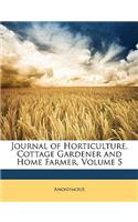 Journal of Horticulture, Cottage Gardener and Home Farmer, Volume 5