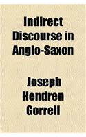 Indirect Discourse in Anglo-Saxon