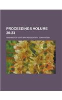 Proceedings Volume 20-23