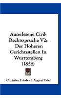 Auserlesene Civil-Rechtsspruche V2