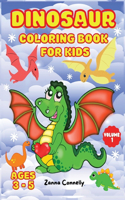 Dinosaur Coloring Book for Kids