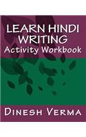 Learn Hindi Writing Activity Workbook
