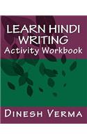 Learn Hindi Writing Activity Workbook