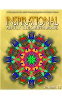 INSPIRATIONAL ADULT COLORING BOOKS - Vol.12