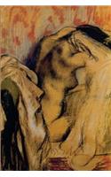 "After Bathing Woman Drying Herself" by Edgar Degas: Journal (Blank / Lined)