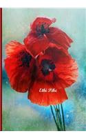 Ethi Pike - Red Poppy Notebook / Extended Lines / Soft Matte Cover: An Ethi Pike Collectible Journal