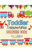 Transportation Toddler Coloring Book