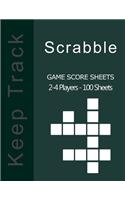 Scrabble Game Score sheets
