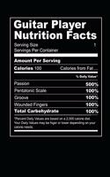 Guitar Player Nutrition Facts