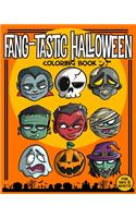 Fang-Tastic Halloween Coloring Book