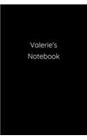 Valerie's Notebook
