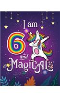 Unicorn Journal I am 6 and Magical