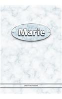 Marie - Lined Notebook