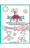 Backyard Yoga: Mindfulness & Movement Coloring Workbook Sample