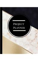 Project Planner: An Undated Daily Productivity Planner for Entrepreneurs, Goal Setters To Focus On Projects Management And Attain Goals