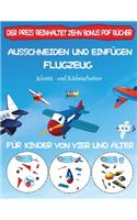 Schnitt- und Klebearbeiten: Ausschneiden und Einfügen - Flugzeug(65 Schnitt- Und Klebearbeiten)