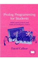 Prolog for Students: Including Artificial Intelligence and Expert Systems