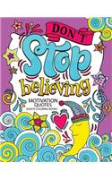 A Motivation Quotes Adults Coloring books