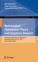 Mathematical Optimization Theory and Operations Research