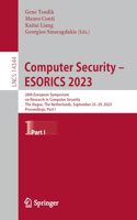 Computer Security - Esorics 2023