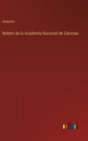 Boletin de la Academia Nacional de Ciencias