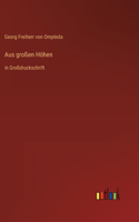 Aus großen Höhen