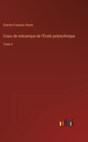 Cours de mécanique de l'École polytechnique