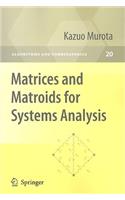 Matrices and Matroids for Systems Analysis
